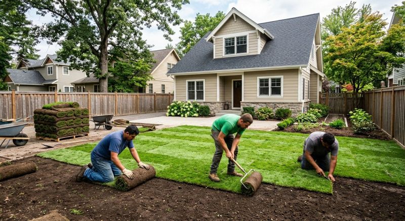 Sod Installation in Rockwall, TX