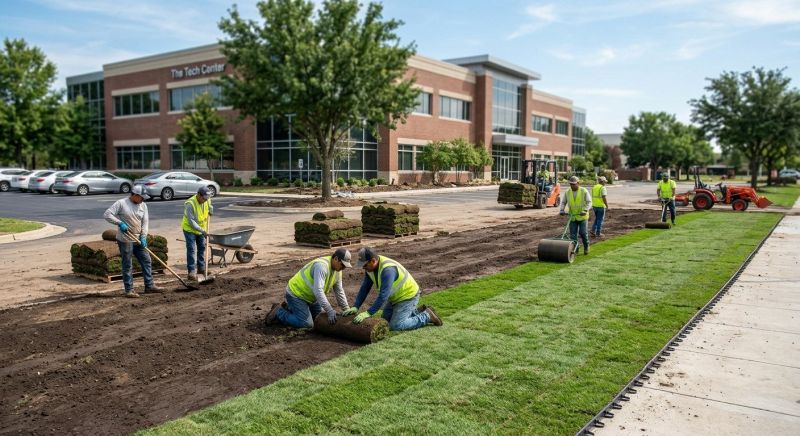 Commercial Sodding in Aiken, SC