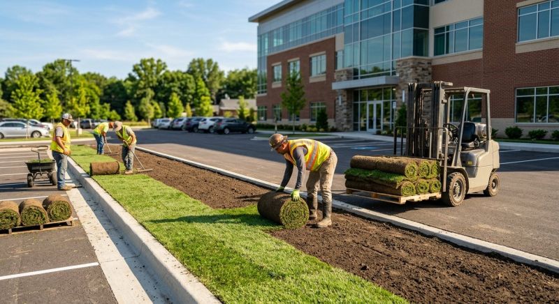 Commercial Sodding in Aiken, SC