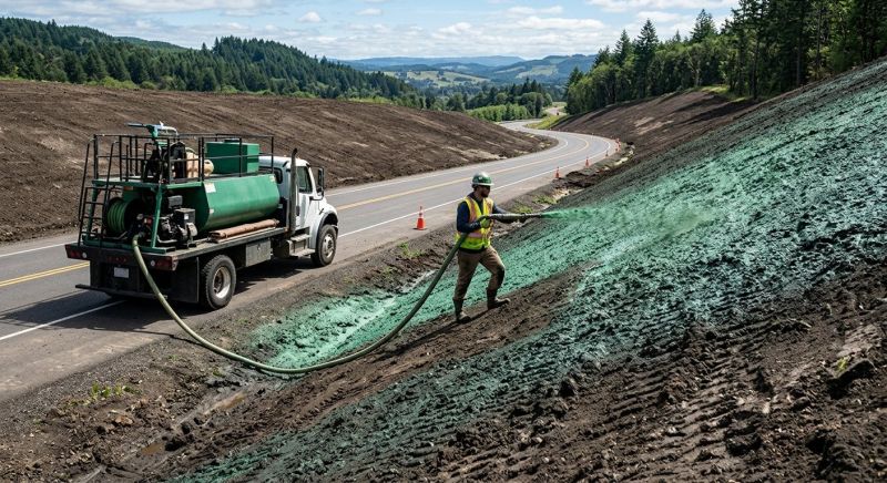 Hill Hydroseeding in Ventura County, CA