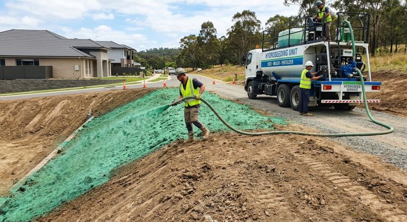 Hill Hydroseeding in Ventura County, CA