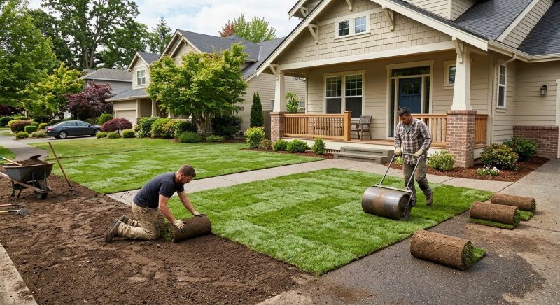 Lawn Installation in Aiken, SC