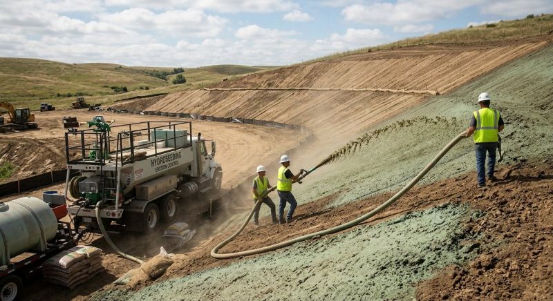 Slope Hydroseeding in Ventura County, CA