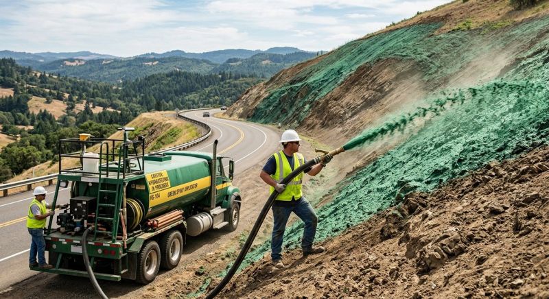 Slope Seeding in Ventura County, CA