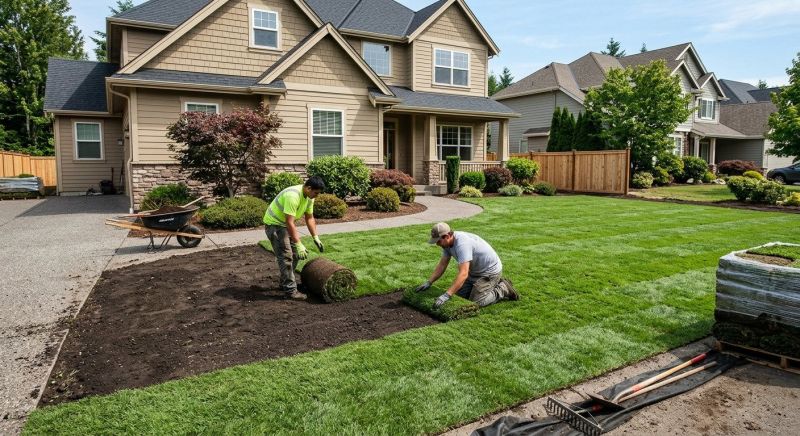 Sodding Service in Rockwall, TX
