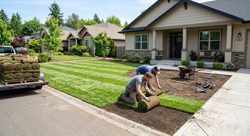 Yard Sodding in Ventura County, CA